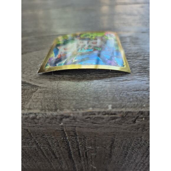 Vintage 1999 Pokemon Artbox Series 1 Stickers Mankey #G09 Gold Holo - Picture 4 of 9